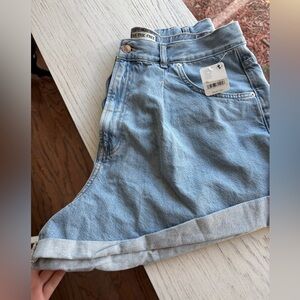 NWT Free people denim shorts